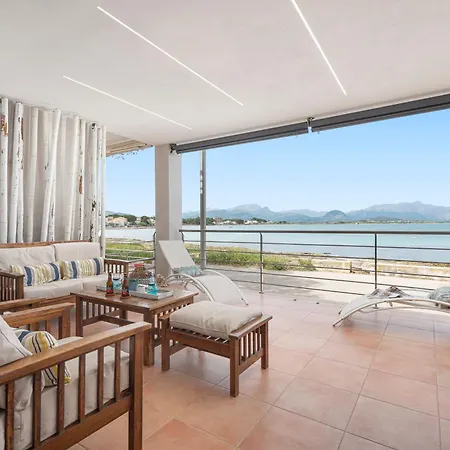 Cas Carbon3r-stunning Ground Floor In Front Of The Sea Apartamento Alcúdia